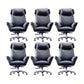 Moderner Executive Swivel Office Chair High Back Armless Manager Stuhl