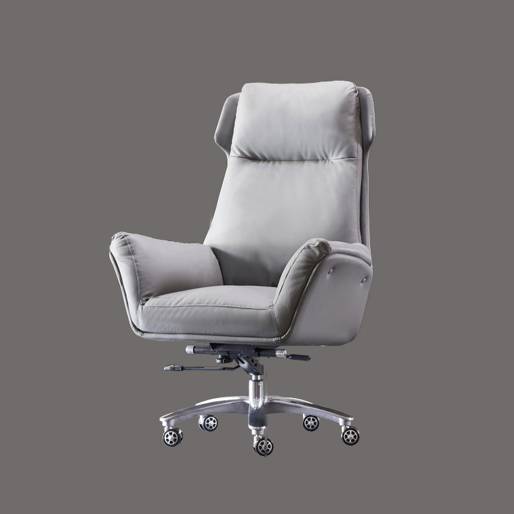 Moderner Executive Swivel Office Chair High Back Armless Manager Stuhl