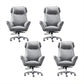 Moderner Executive Swivel Office Chair High Back Armless Manager Stuhl