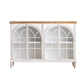 Traditional Pine Display Stand Glass Doors Storage Cabinet with Doors for Bedroom https: res.litfad.com site img item 2022 10 13 6352764 1200x1200.jpg Clearhalo 'Display & China Cabinets' 'display_china_cabinets' 'furn' 'furn_display_china_cabinets' 'Furniture' 'Kitchen & Dining Furniture' 6352764