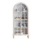Traditional Pine Display Stand Glass Doors Storage Cabinet with Doors for Bedroom https: res.litfad.com site img item 2022 10 24 6352766 1200x1200.jpg Clearhalo 'Display & China Cabinets' 'display_china_cabinets' 'furn' 'furn_display_china_cabinets' 'Furniture' 'Kitchen & Dining Furniture' 6352766