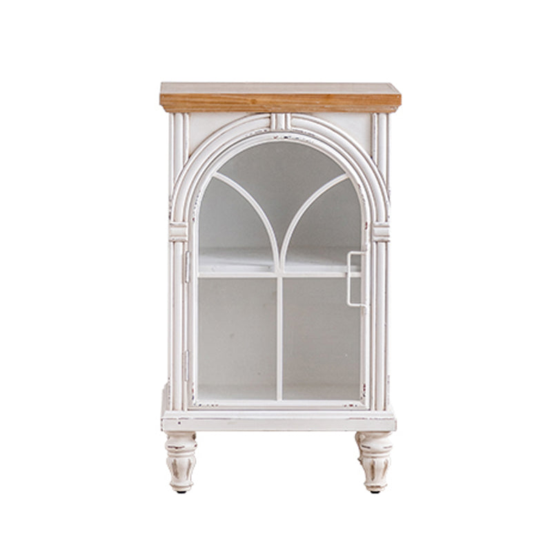 Traditional Pine Display Stand Glass Doors Storage Cabinet with Doors for Bedroom https: res.litfad.com site img item 2022 10 13 6352769 1200x1200.jpg Clearhalo 'Display & China Cabinets' 'display_china_cabinets' 'furn' 'furn_display_china_cabinets' 'Furniture' 'Kitchen & Dining Furniture' 6352769