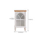 Traditional Pine Display Stand Glass Doors Storage Cabinet with Doors for Bedroom Clearhalo 'Display & China Cabinets' 'display_china_cabinets' 'furn' 'furn_display_china_cabinets' 'Furniture' 'Kitchen & Dining Furniture' 6352778