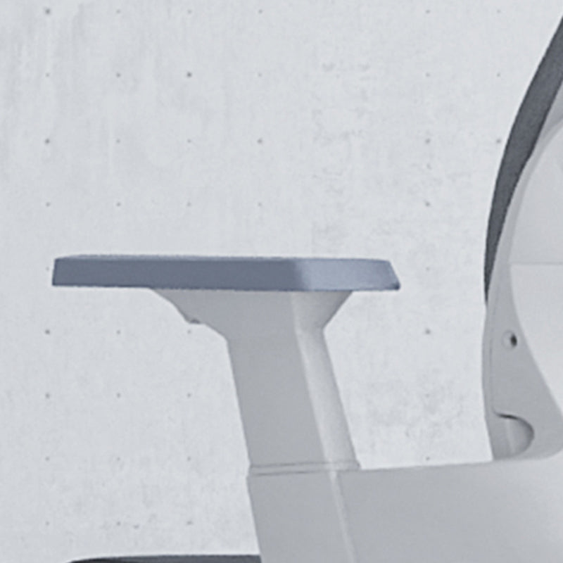 Modern Desk Chair Mesh Computer Chair Mid-Back Chair in Black/Gray Clearhalo 'furn' 'furn_office_chair' 'Furniture' 'Office Chairs' 'Office Furniture' 'office_chair' 6353979