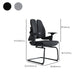 Modern Desk Chair Mesh Computer Chair Mid-Back Chair in Black/Gray Clearhalo 'furn' 'furn_office_chair' 'Furniture' 'Office Chairs' 'Office Furniture' 'office_chair' 6353996