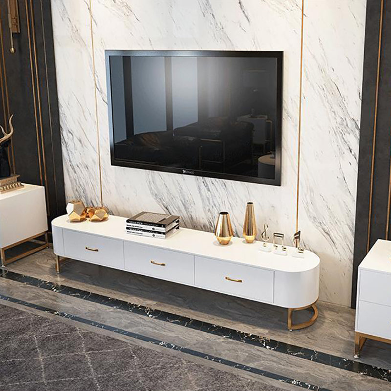 Faux Wood TV Media Console Modern Media Console TV Stand with Drawers Clearhalo 'furn' 'furn_tv_stands_entertainment_centers' 'Furniture' 'Living Room Furniture' 'TV Stands & Entertainment Centers' 'TV Stands & Media Storage Furniture' 'tv_stands_entertainment_centers' 6354174