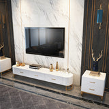 Faux Wood TV Media Console Modern Media Console TV Stand with Drawers Clearhalo 'furn' 'furn_tv_stands_entertainment_centers' 'Furniture' 'Living Room Furniture' 'TV Stands & Entertainment Centers' 'TV Stands & Media Storage Furniture' 'tv_stands_entertainment_centers' 6354181