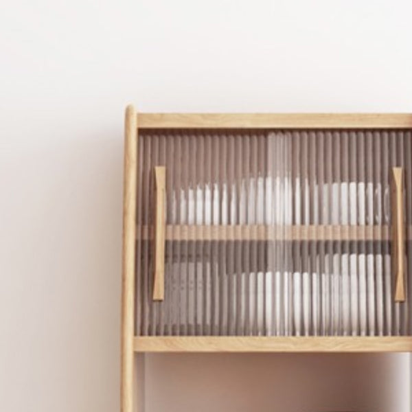 MODERNA PINE PINE CHURNA DEL PINO E PORSO SPATTURE HUTCH CUFFET PER LA SOGGIO