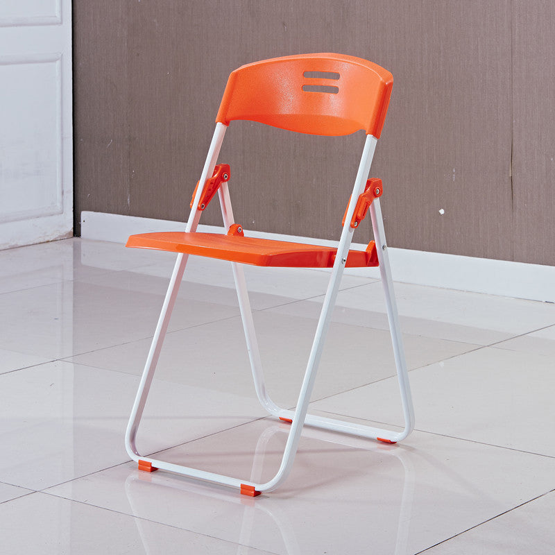 Modern Desk Chair Plastic Computer Chair Mid-Back Chair No Wheels Clearhalo 'furn' 'furn_office_chair' 'Furniture' 'Office Chairs' 'Office Furniture' 'office_chair' 6354570