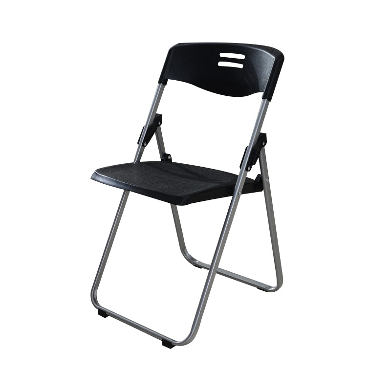Modern Desk Chair Plastic Computer Chair Mid-Back Chair No Wheels Clearhalo 'furn' 'furn_office_chair' 'Furniture' 'Office Chairs' 'Office Furniture' 'office_chair' 6354579