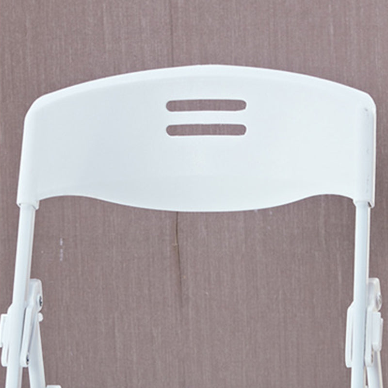 Modern Desk Chair Plastic Computer Chair Mid-Back Chair No Wheels Clearhalo 'furn' 'furn_office_chair' 'Furniture' 'Office Chairs' 'Office Furniture' 'office_chair' 6354583