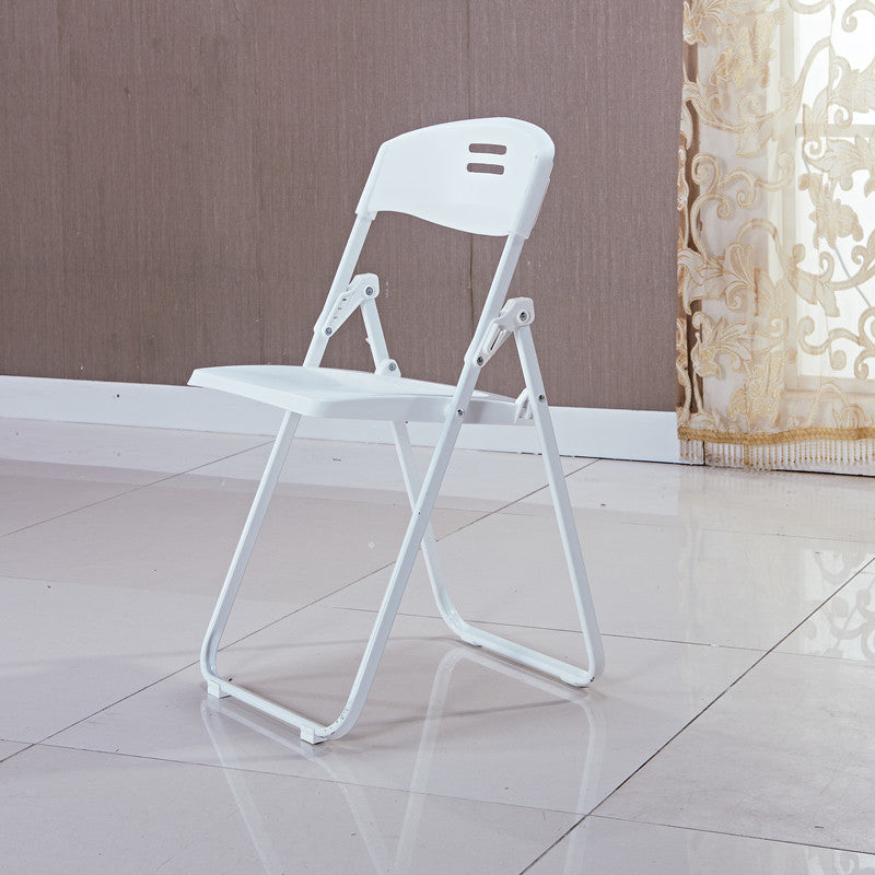 Modern Desk Chair Plastic Computer Chair Mid-Back Chair No Wheels Clearhalo 'furn' 'furn_office_chair' 'Furniture' 'Office Chairs' 'Office Furniture' 'office_chair' 6354584