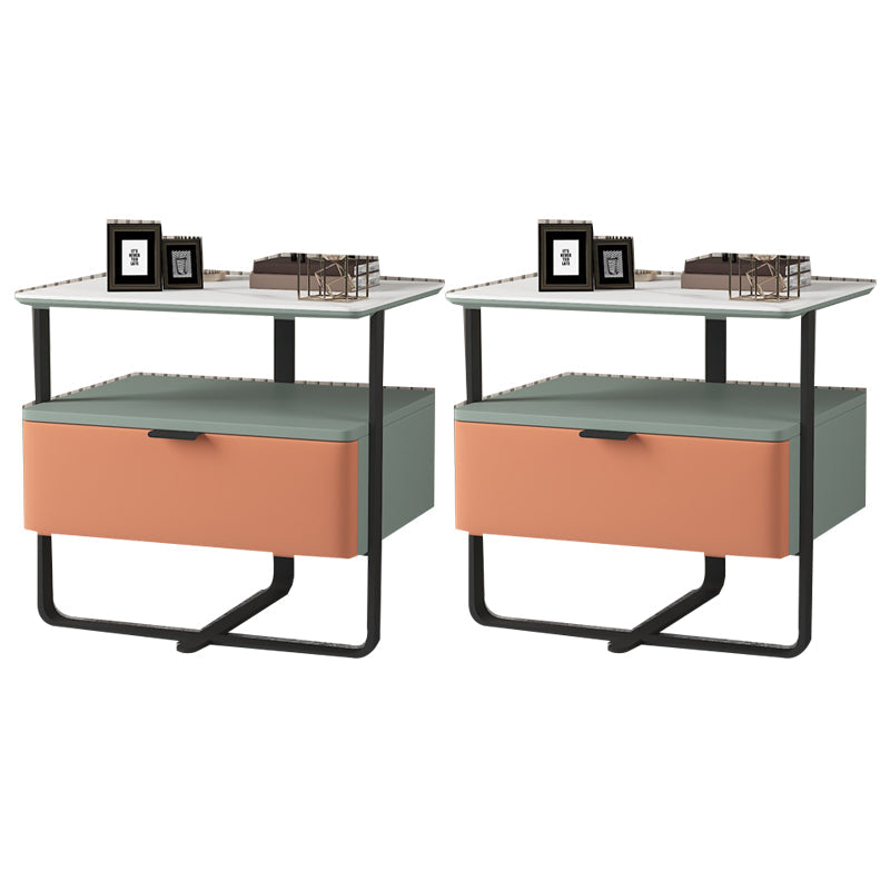 18,9 "tavolo da notte in pietra alta mobile in legno con cassetto