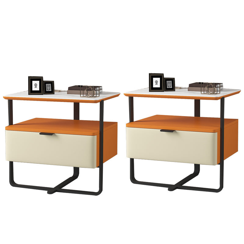 18,9 "tavolo da notte in pietra alta mobile in legno con cassetto