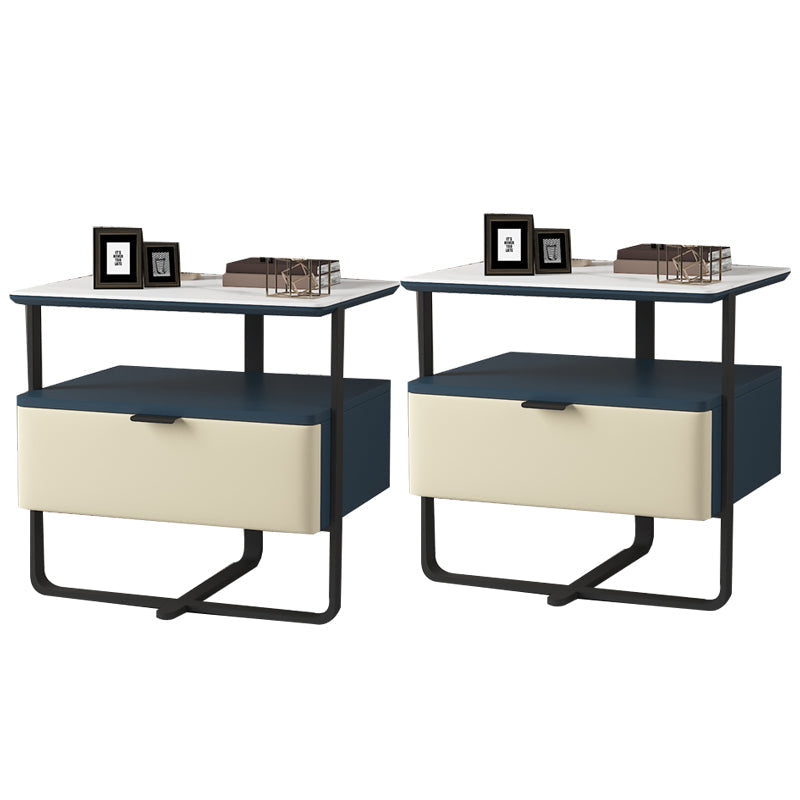 18,9 "tavolo da notte in pietra alta mobile in legno con cassetto