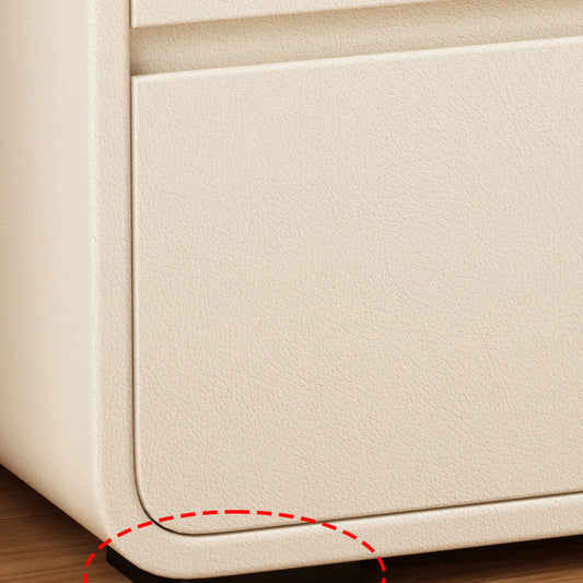 Zeitgenössisches Bett Nachttisch maser Holz Nachttschrank mit 2 Schubladen