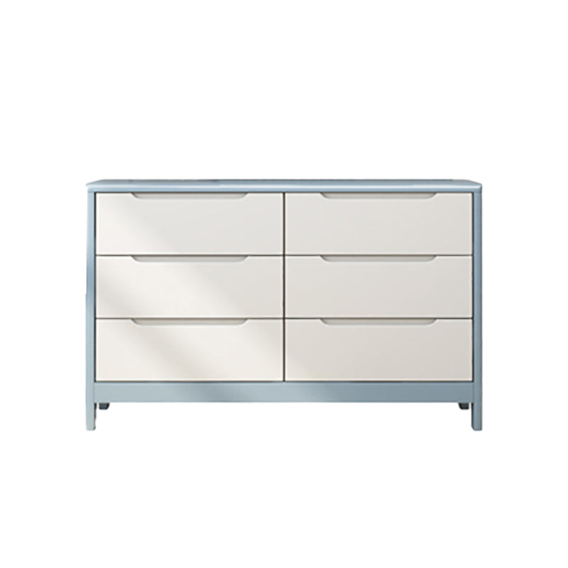 Cassettiera moderna in legno massello con 5/6/9 cassetti