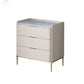 Vertical Glam Stone Storage Chest Bedroom Chest with Drawers Off-White 3 Clearhalo 'Bedroom Furniture' 'Dressers & Chests' 'dressers_chests' 'furn' 'furn_dressers_chests' 'Furniture' 6355253
