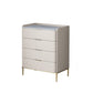Vertical Glam Stone Storage Chest Bedroom Chest with Drawers Off-White 4 Clearhalo 'Bedroom Furniture' 'Dressers & Chests' 'dressers_chests' 'furn' 'furn_dressers_chests' 'Furniture' 6355256