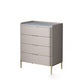 Vertical Glam Stone Storage Chest Bedroom Chest with Drawers Light Gray 4 Clearhalo 'Bedroom Furniture' 'Dressers & Chests' 'dressers_chests' 'furn' 'furn_dressers_chests' 'Furniture' 6355276