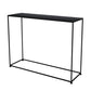 31.5" Tall Modern Console Table Iron Accent Table with 1 Shelf
