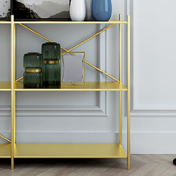 Contemporary Rectangle Accent Table Antique Finish Console Sofa Table Clearhalo 'Console Tables' 'console_tables' 'Entry & Mudroom Furniture' 'furn' 'furn_console_tables' 'Furniture' 6355880