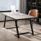 Steen rechthoekige schrijfbureau Modern 29.53-inch hoge kantoorbureau