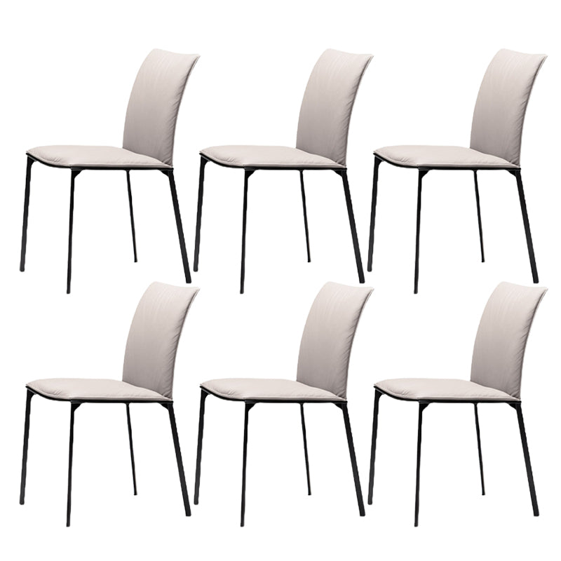 Sillas de comedor tapizadas contemporáneas silla de comedor de cocina en blanco