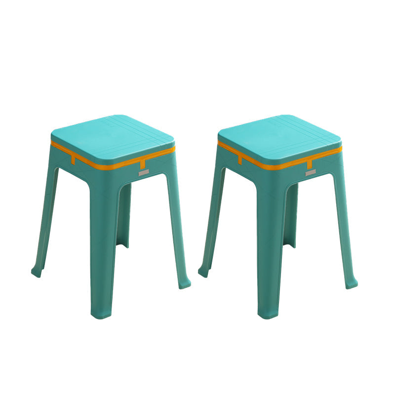 Sedia da pranzo senza schienale glam-outdoor.