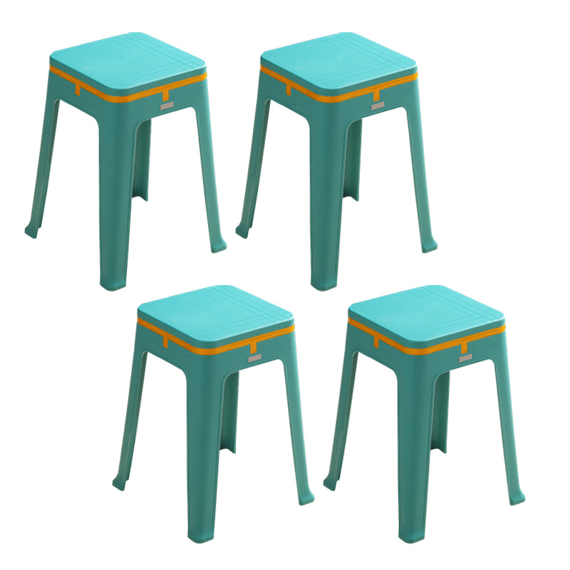 Sedia da pranzo senza schienale glam-outdoor.