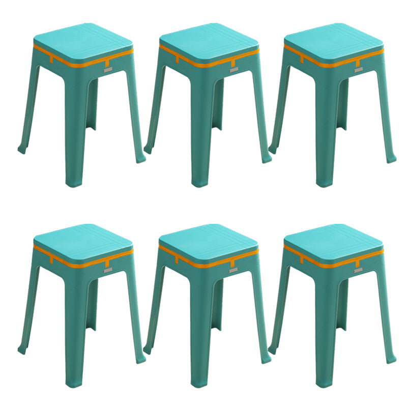 Sedia da pranzo senza schienale glam-outdoor.