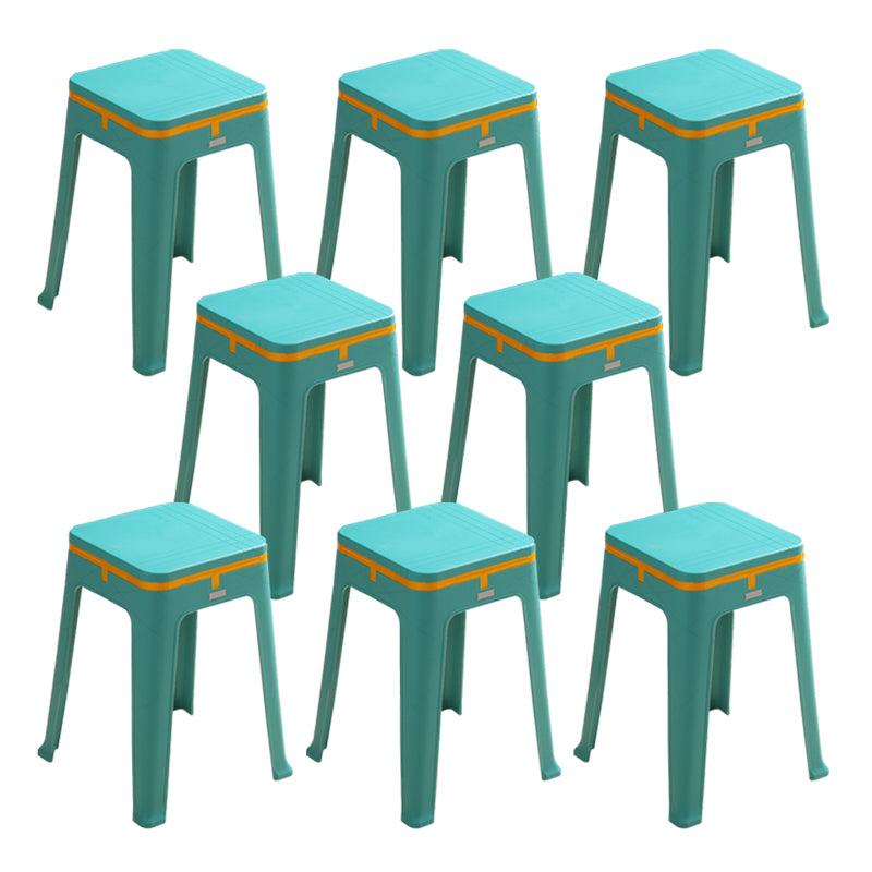 Sedia da pranzo senza schienale glam-outdoor.