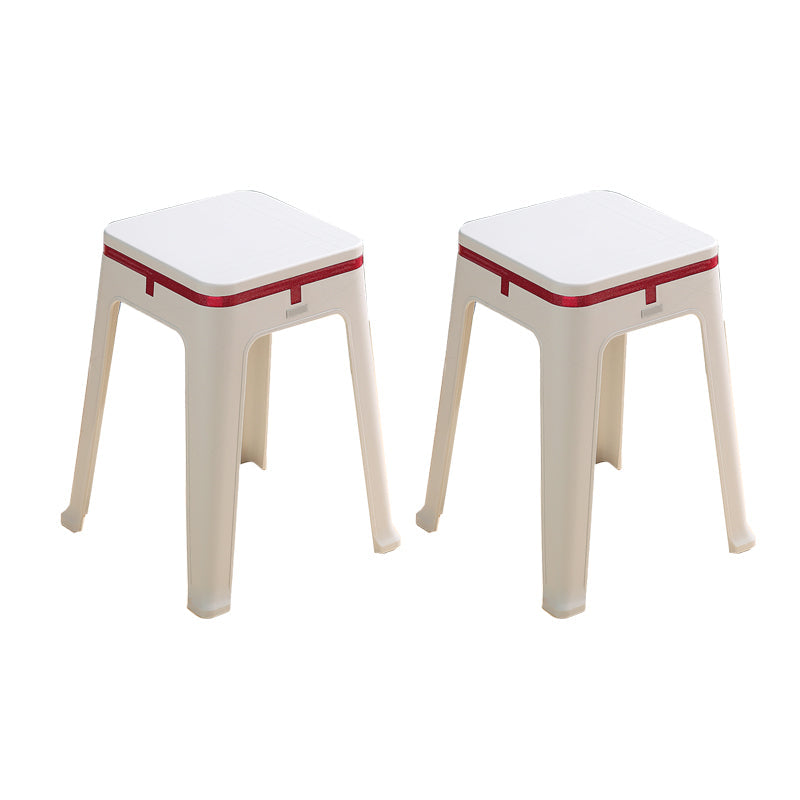 Sedia da pranzo senza schienale glam-outdoor.