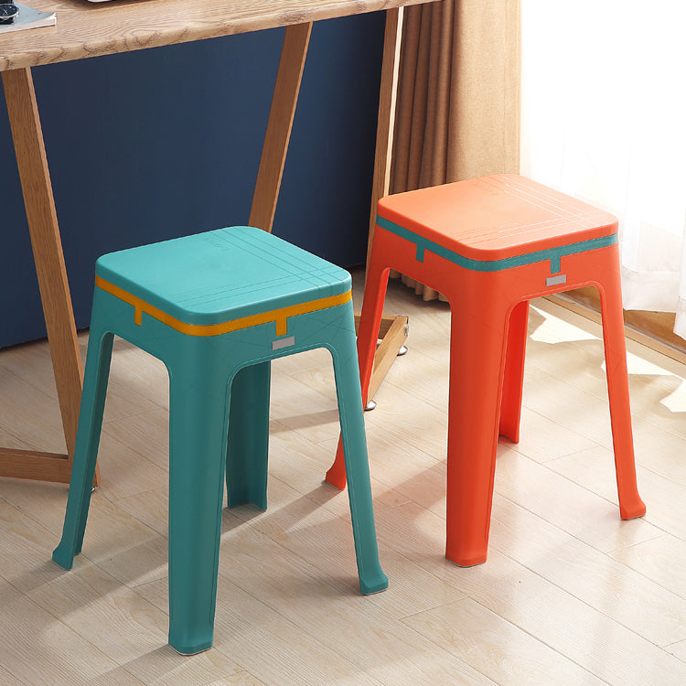 Sedia da pranzo senza schienale glam-outdoor.