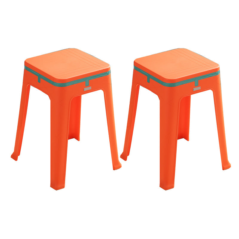 Sedia da pranzo senza schienale glam-outdoor.