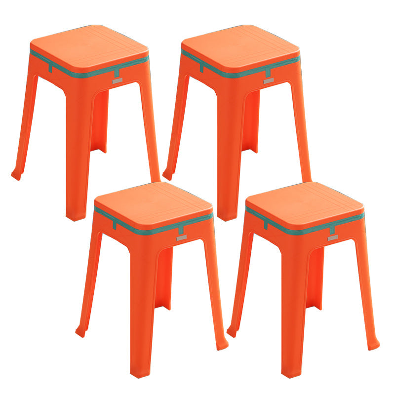 Sedia da pranzo senza schienale glam-outdoor.