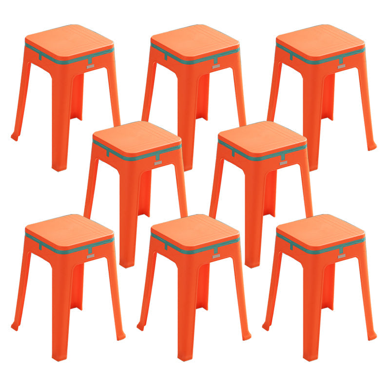 Sedia da pranzo senza schienale glam-outdoor.