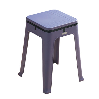 Sedia da pranzo senza schienale glam-outdoor.