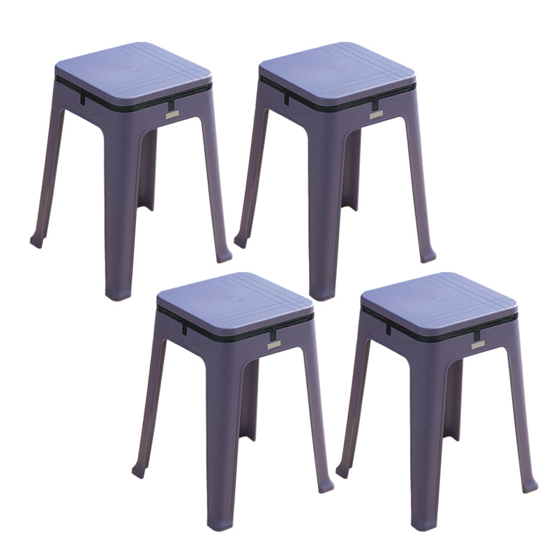 Sedia da pranzo senza schienale glam-outdoor.