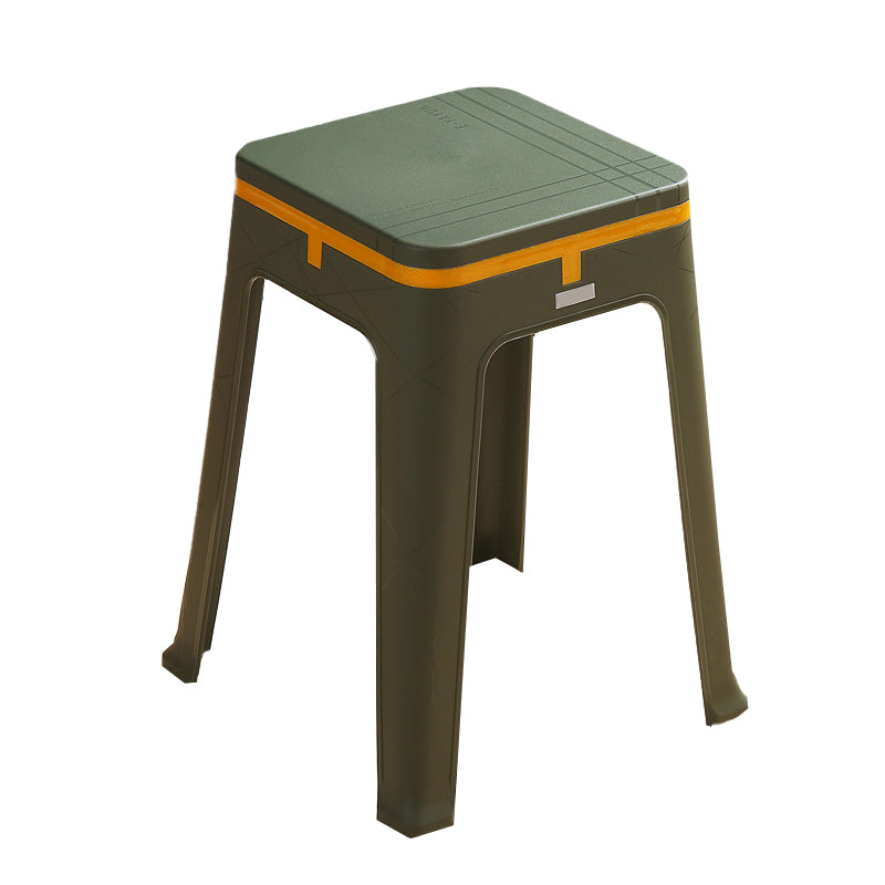 Sedia da pranzo senza schienale glam-outdoor.