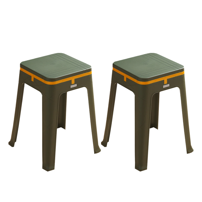 Sedia da pranzo senza schienale glam-outdoor.