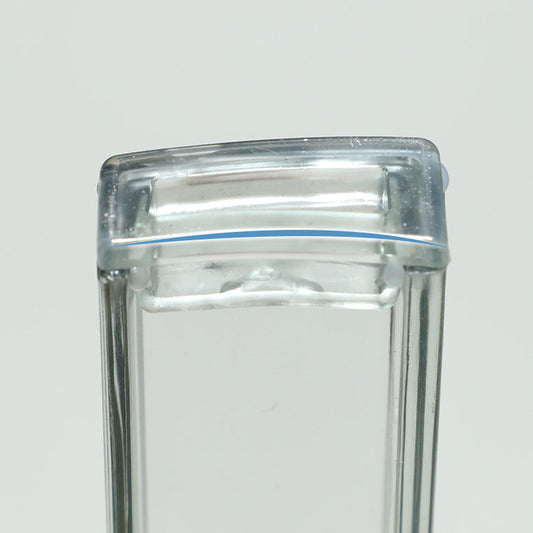 Glam Indoor-Outdoor Acrylic Chair Backless Stacking Side Chair