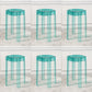 Glam Indoor-Outdoor Acrylic Chair Backless Stacking Side Chair