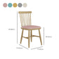 Contemporary Kitchen Dining Side Chair Slat Back Side Chair with Wood Legs Clearhalo 'Dining Chairs' 'Dining Tables & Seating' 'dining_chair' 'furn' 'furn_dining_chair' 'Furniture' 'Kitchen & Dining Furniture' 6357256