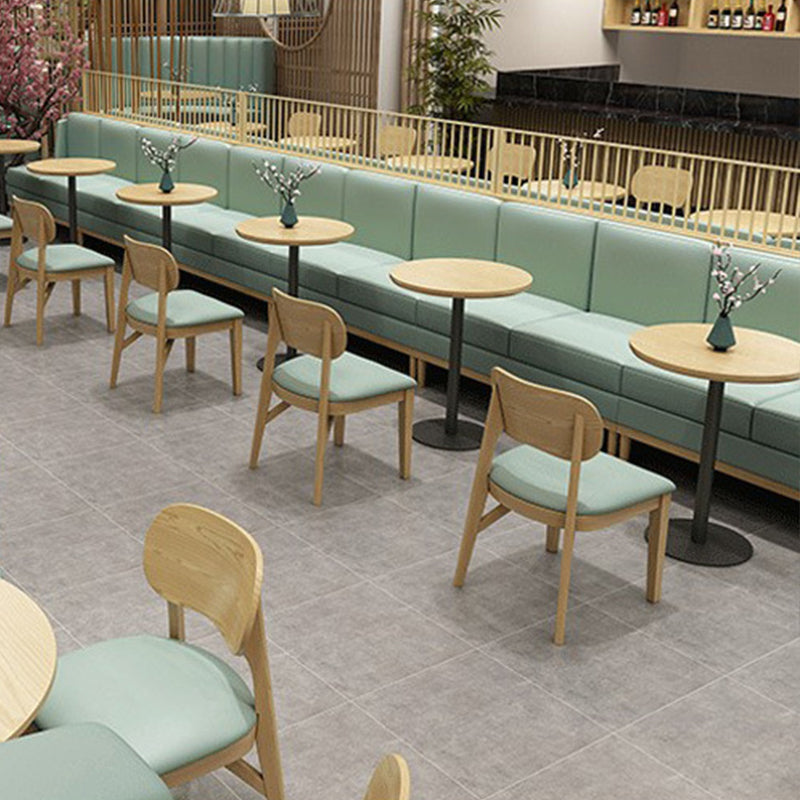 Wood Kitchen Dining Side Chair Upholstered Armless Dining Chairs Clearhalo 'Dining Chairs' 'Dining Tables & Seating' 'dining_chair' 'furn' 'furn_dining_chair' 'Furniture' 'Kitchen & Dining Furniture' 6357309