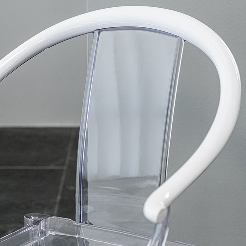 Silla de brazo de la lata del sillón del sillón acrílico del marco acrílico