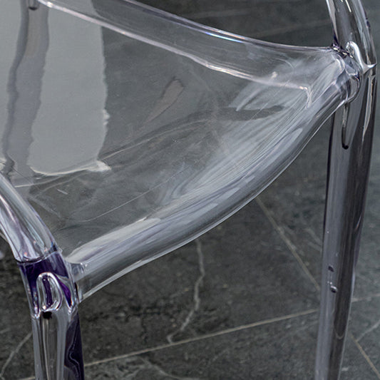 Silla de brazo de la lata del sillón del sillón acrílico del marco acrílico