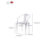 Silla de brazo de la lata del sillón del sillón acrílico del marco acrílico