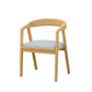 Contemporary Solid Wood Dining Chair Upholstered Fabric Dining Arm Chair Clearhalo 'Dining Chairs' 'Dining Tables & Seating' 'dining_chair' 'furn' 'furn_dining_chair' 'Furniture' 'Kitchen & Dining Furniture' 6357434