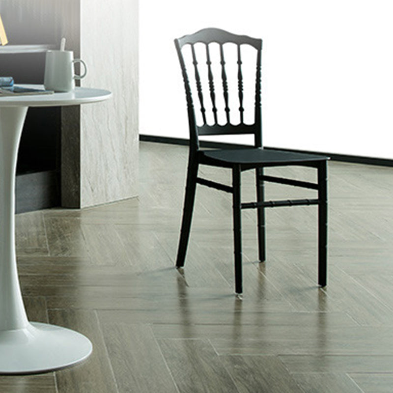 グラムキッチンダイニングサイドチェアプラスチックアームレスチェアウィンザーバックサイドチェア